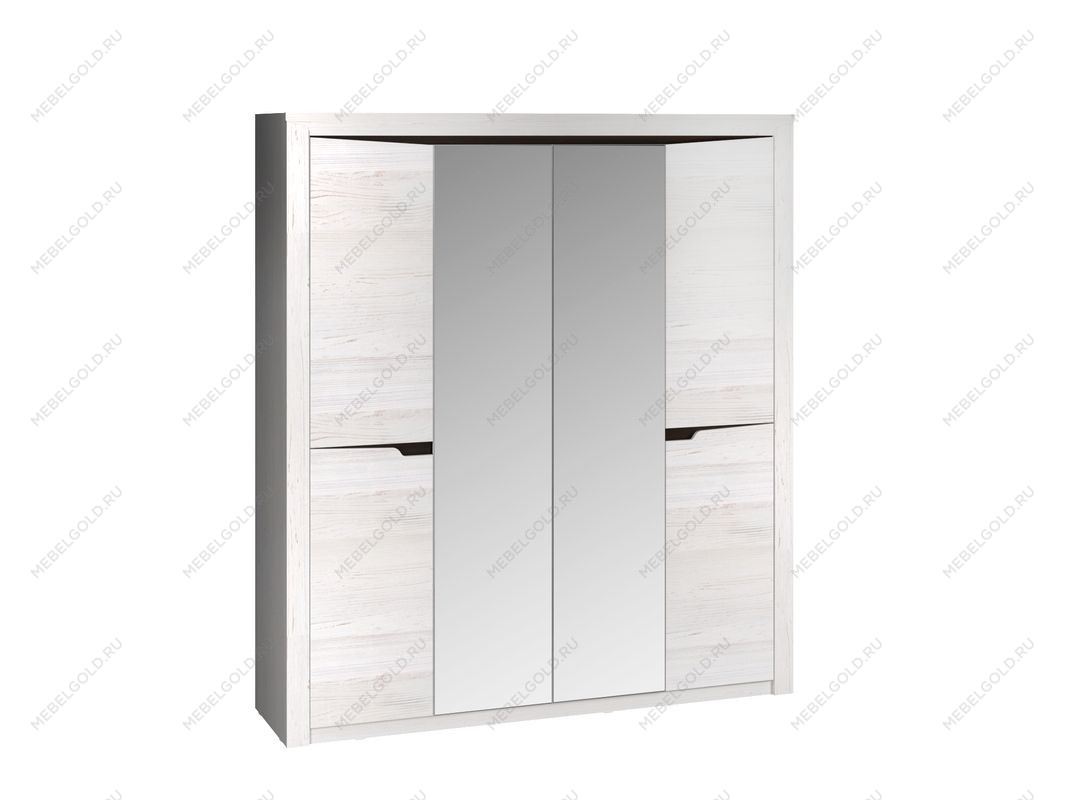 Шкаф 4-х дверный 2200 Prime, Гарда (1970*520*2200) Дуб Винтерберг, 12410