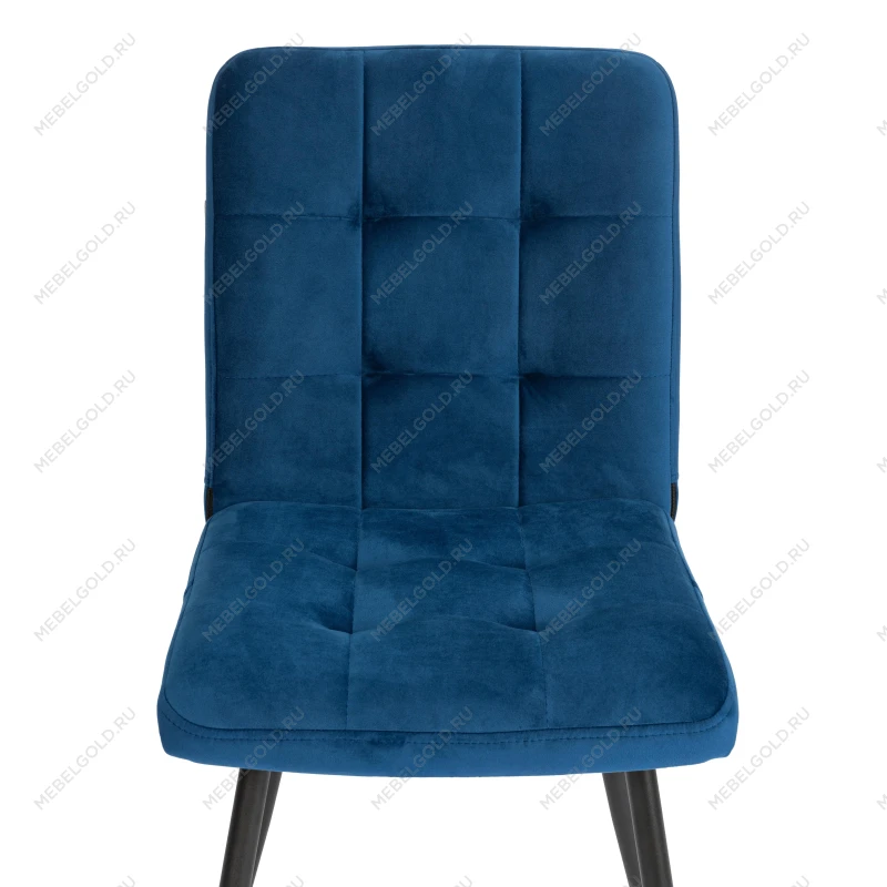 Стул обеденный Medeo, велюр, 47х56х89, Blue (синий) | изображение 5