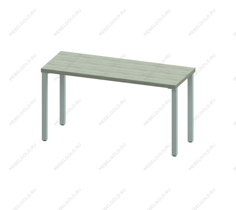 ИНГАР стол письменный ИКЕА / IKEA 2/ТТ 140x75x55, дуб беленый/белый | изображение 2