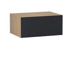 Дуб Палермо/Синий матовый