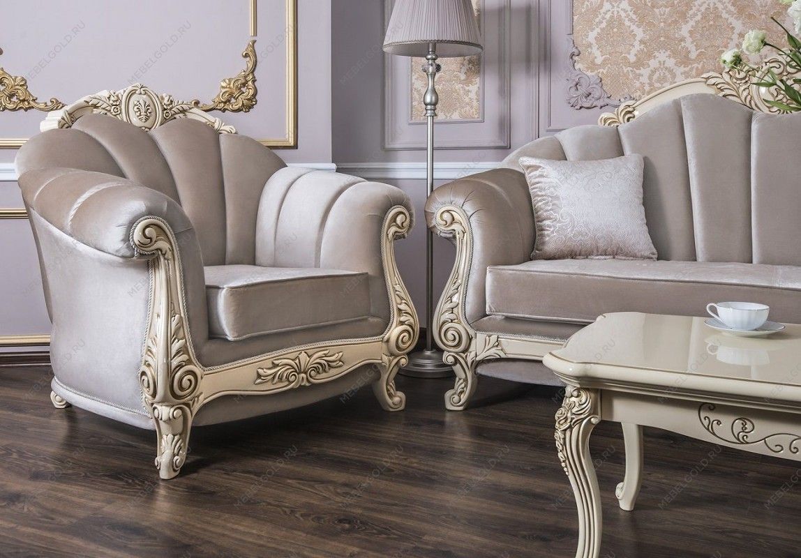 Комплект Марселла крем глянец | изображение 7