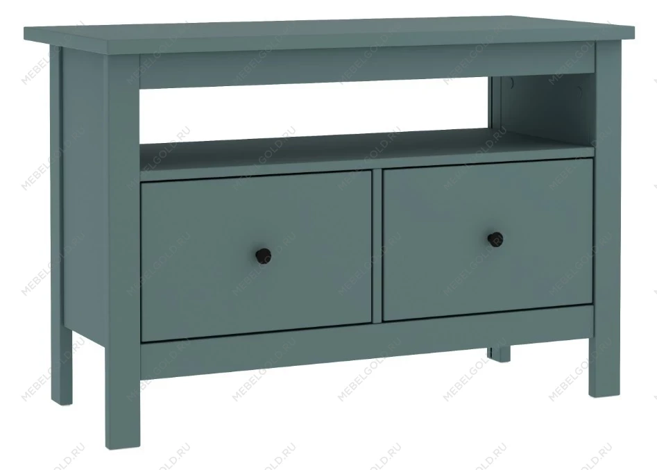 САГА тумба 2 ящика темно-бирюзовая