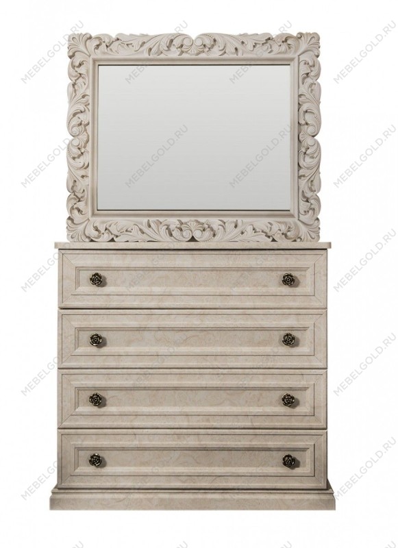 Комод Афина 4 ящика крем корень | изображение 1