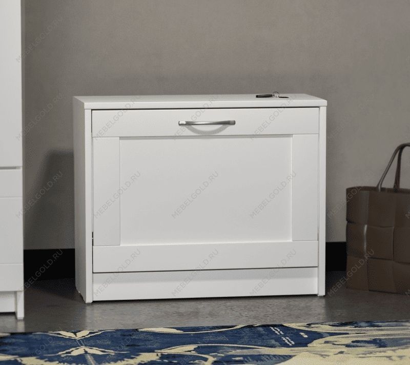 БРИМНЭС / СИРИУС тумба ИКЕА / IKEA для обуви 60х49 белая | изображение 4