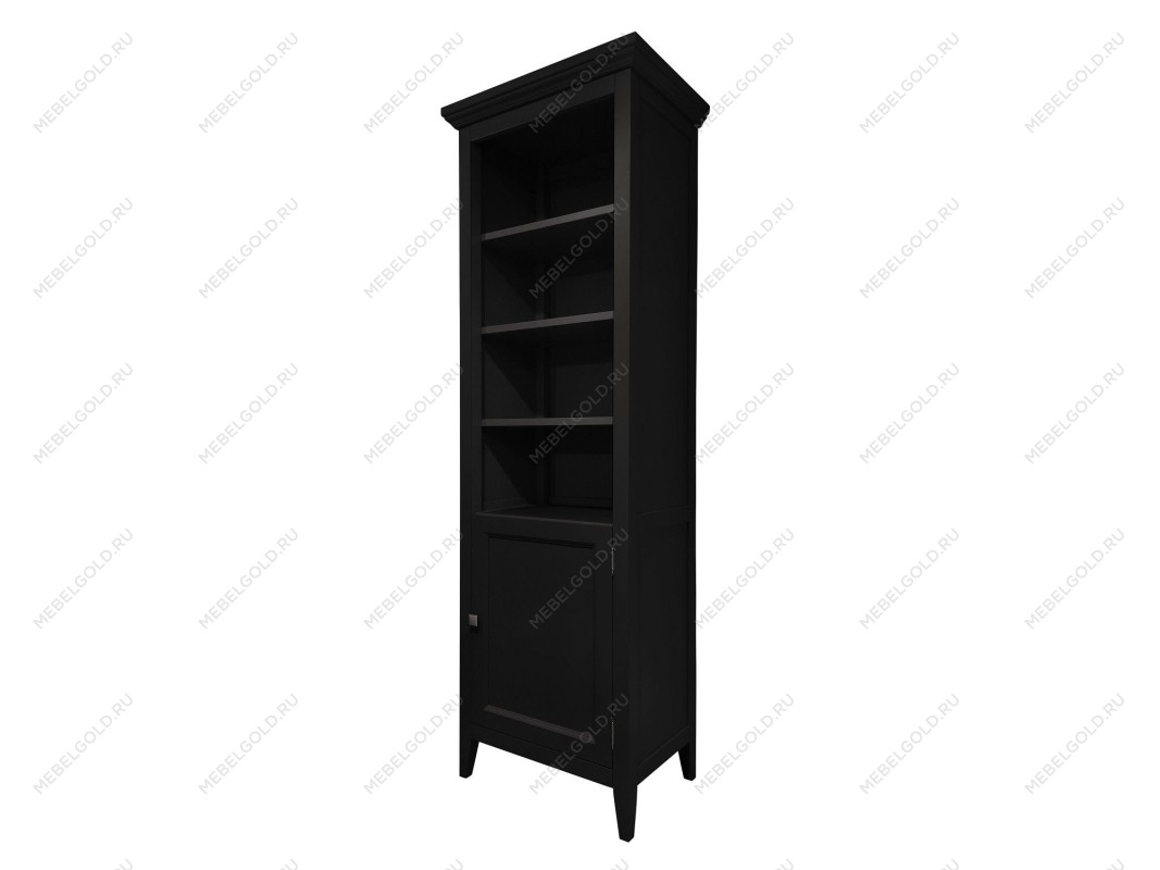 Стеллаж узкий правый Manhattan (Черный) | изображение 1