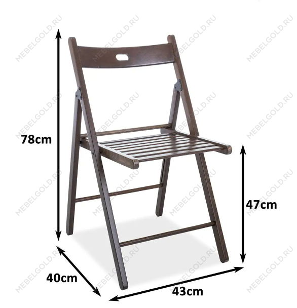 Стул кухонный Signal SMART II (темный орех) | изображение 1