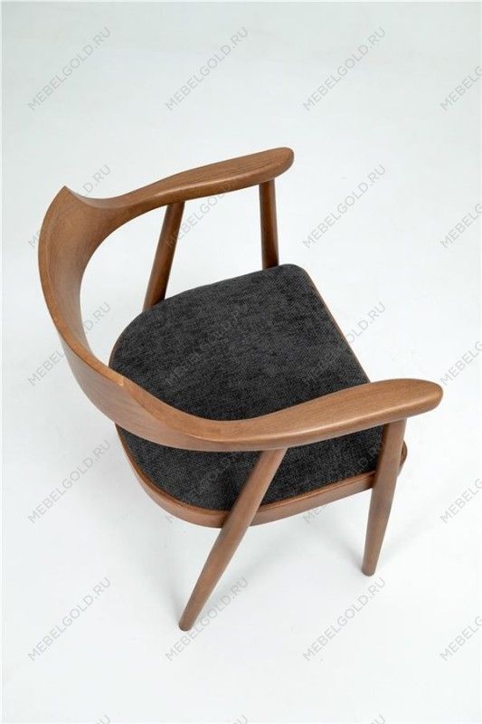 Полукресло венское Mercurius (светлый орех/ткань Графит) | изображение 4