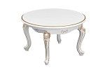 Столик круглый Натали белый глянец | изображение 1