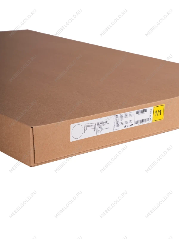 Стол письменный на металлических ножках Ингар Д 100x48x76, белый | изображение 19