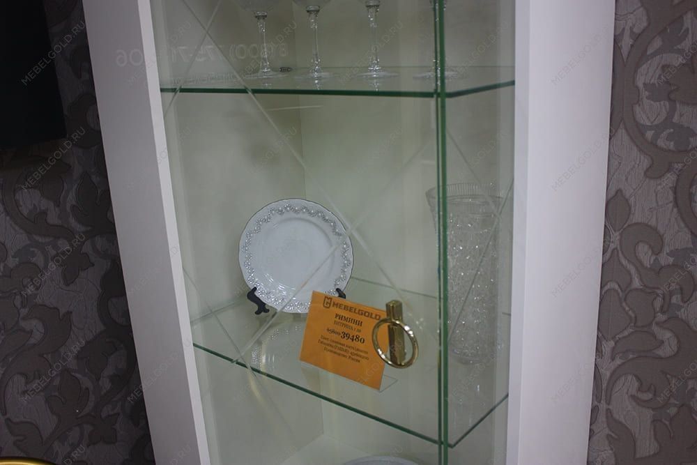 Комод с планкой Римини СОЛО (белый золото) РМКМ-3 (s) - Выставка м. Марьина роща | изображение 4