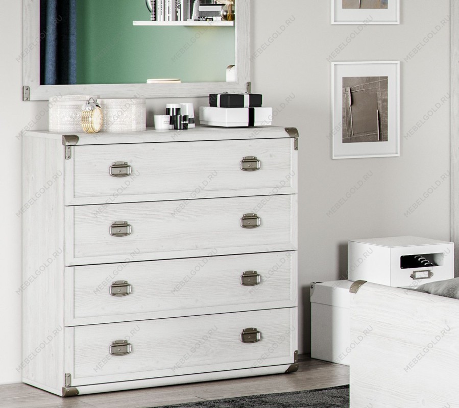 Комод Индиана JKOM4S/80 сосна каньон | изображение 3