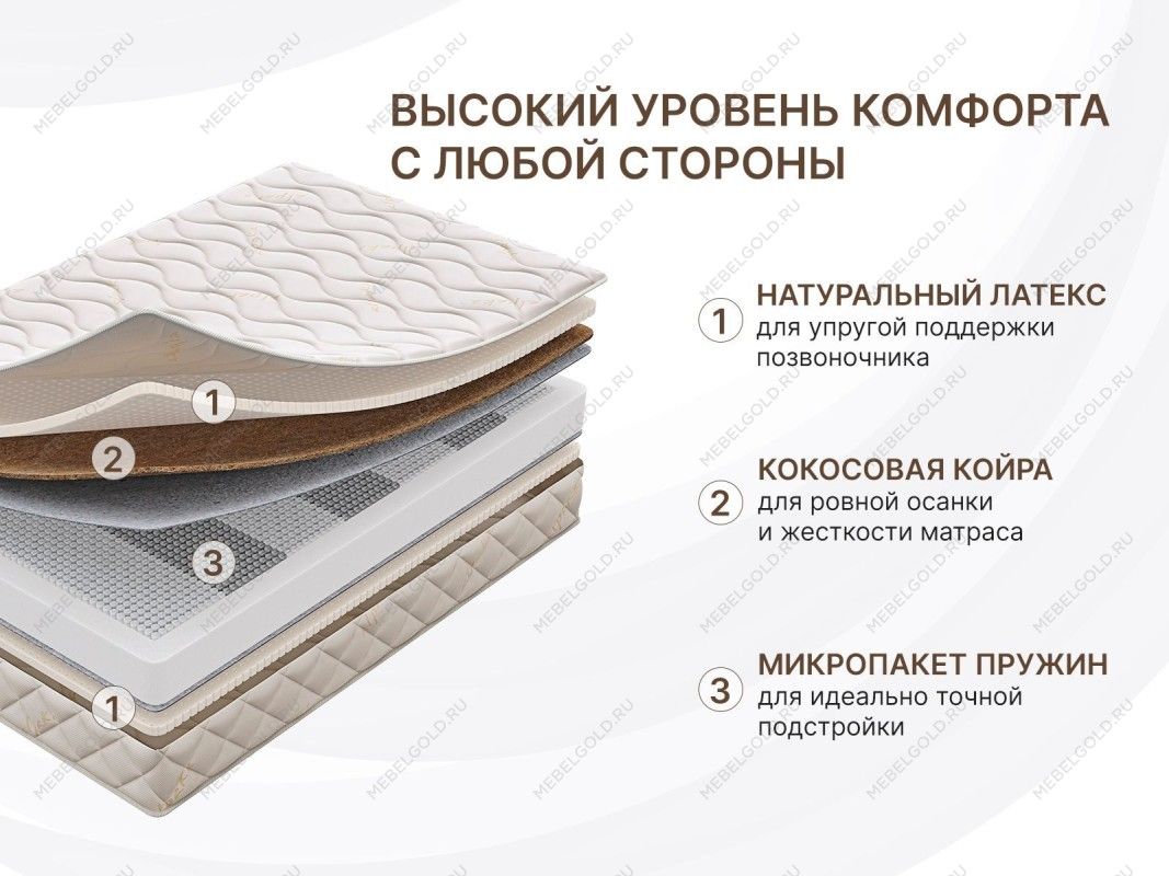 Матрас Микро Медиум софт 120х190 | изображение 4