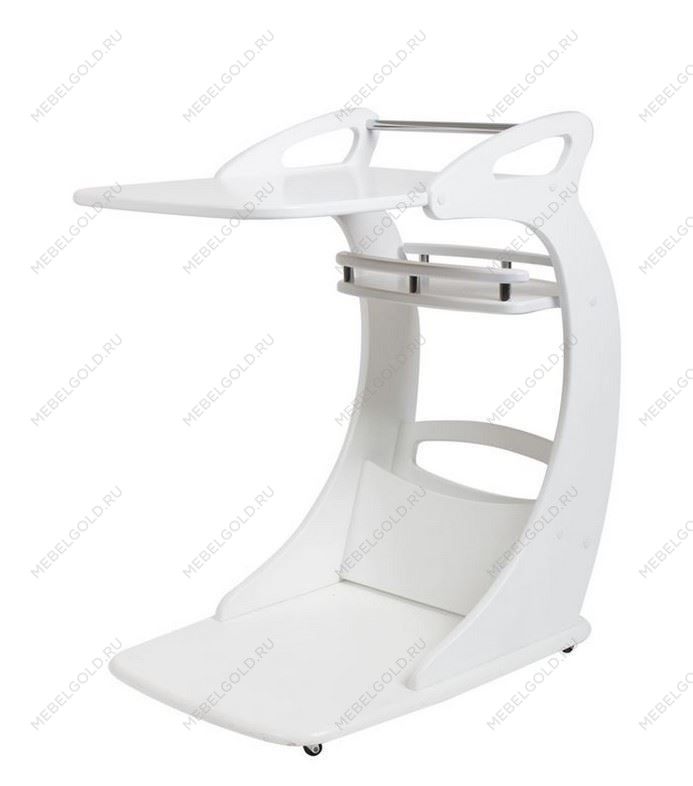 Подкатной столик Фаворит (молочный дуб)