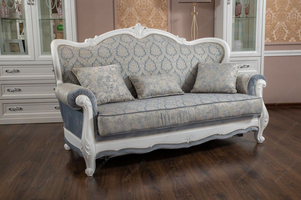 Диван Мишель 3х местный белый матовый | изображение 4