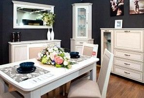 Гостиная Тиффани кремовый 10