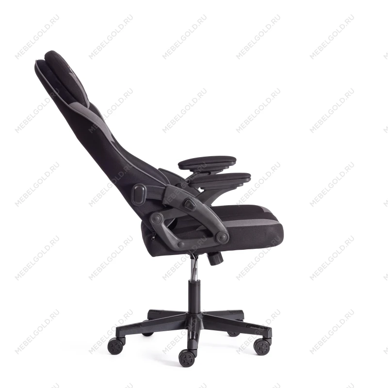 Компьютерное кресло iBear, ткань, черно-серый/black-grey | изображение 3