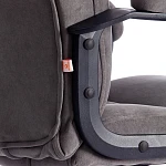 Кресло BERGAMO хром (22), флок, серый, 29 | изображение 15