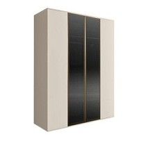 Шкаф 4-х дв. Bogemia Air (Слоновая кость/Золото) БМШ2/4(2)