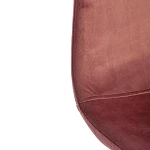 Стул BREEZE (mod. 4724)/1 шт. в упаковке, вельвет/металл, 44 х 53 х 87 см, Coral (коралловый) HLR44 / белый | изображение 7