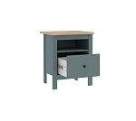 САГА тумба темно-бирюзовая/ясень | изображение 2