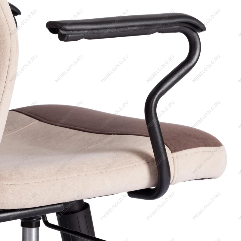 Кресло AVIATOR, флок, ткань, коричневый/бежевый/серый, 6/7/W-12 | изображение 6