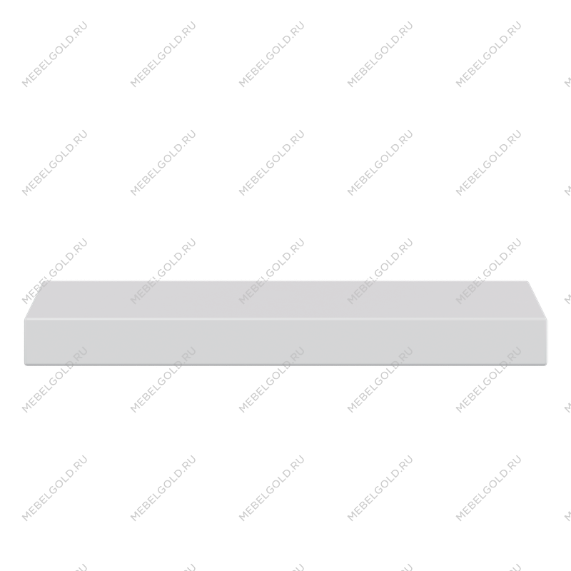 КАЛЛАКС / ФОРА Полка настенная ИКЕА / IKEA 1.4, тамбурат, цвет белый | изображение 1