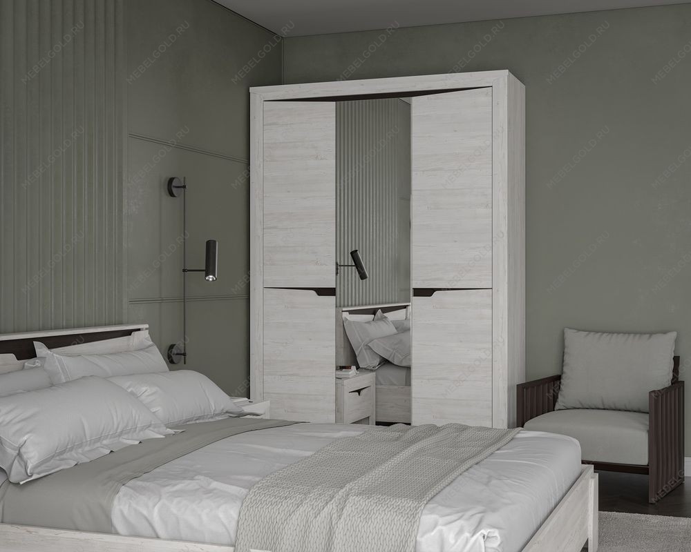 Шкаф 3-х дверный 2200 Prime, Гарда (1520*520*2200) Дуб Винтерберг, 12409 | изображение 2