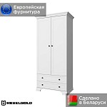 Шкаф 2-створчатый Тиффани 2DG2S белый | изображение 1