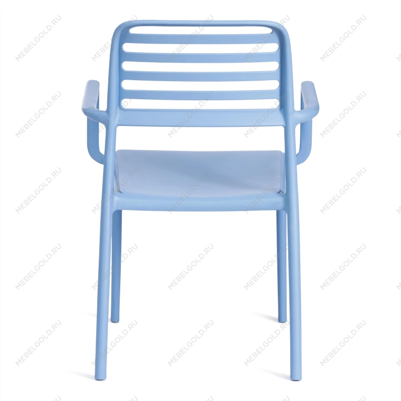 Кресло VALUTTO (mod. 54), пластик, 58 х 57 х 86 см, Pale blue (бледно-голубой) 33780 | изображение 4