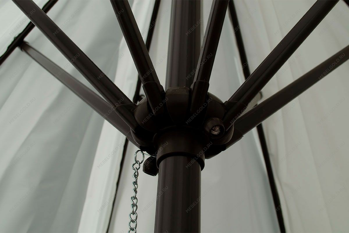 Зонт Верона без наклона Светло-серый D270 | изображение 5