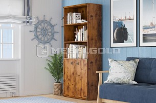 Стеллаж Индиана JREG2DO дуб саттер