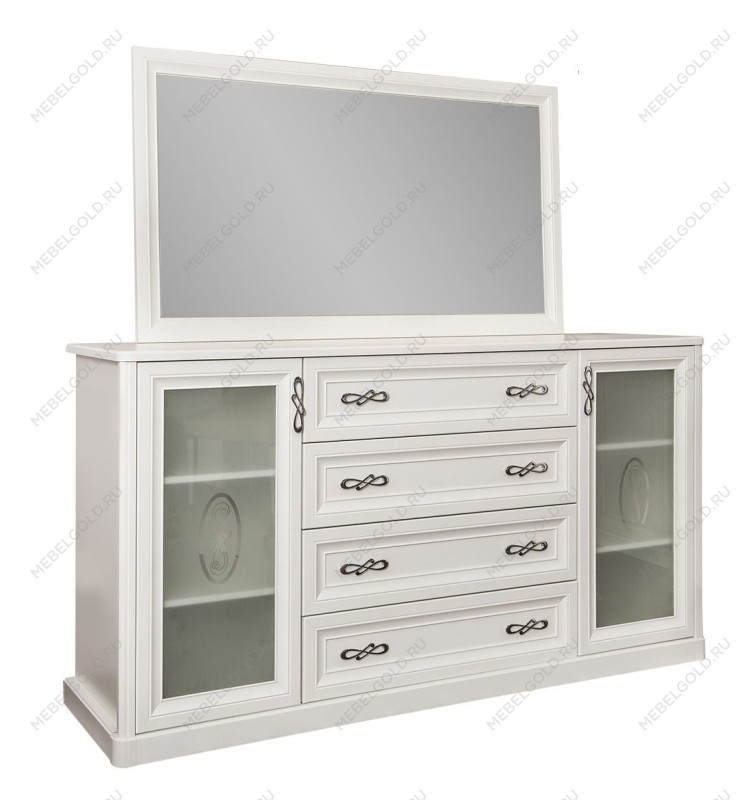 Комод Мишель белый матовый (гостиная) | изображение 1