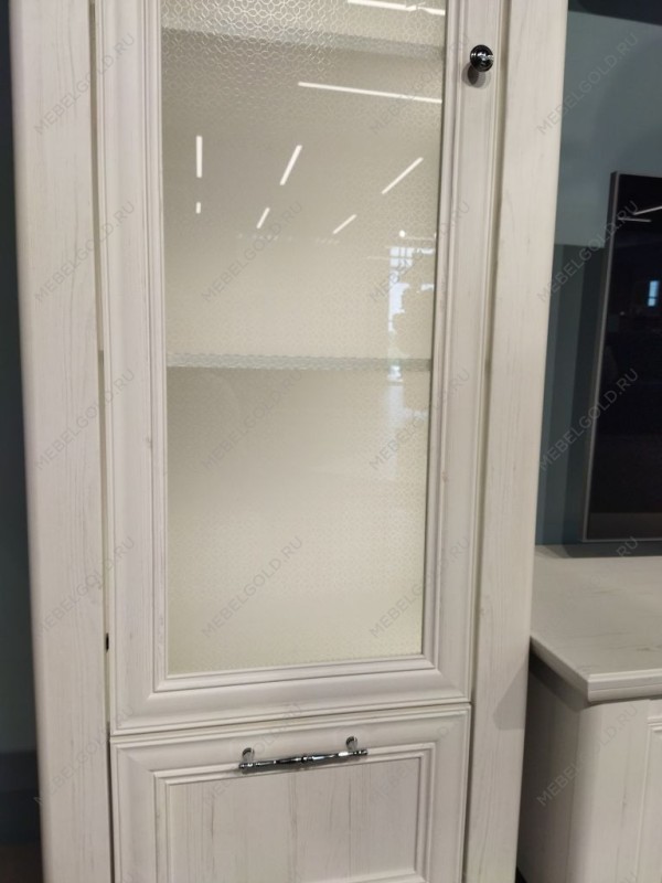 Пенал со стеклом new, Клер (746*458*2054) Сосна Андерсен, 31512 | изображение 3