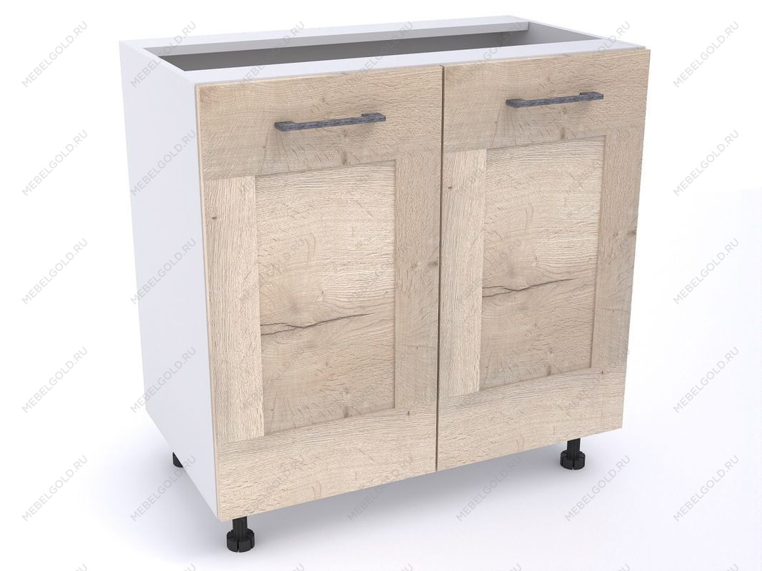 Стол С-80 (520), Дублин (800*520*820) Дуб галифакс белый, 21679