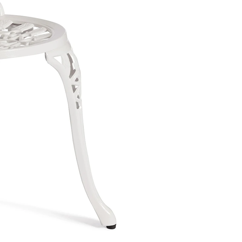 Комплект Secret De Maison Waltz of flowers (стол +2 стула), алюминиевый сплав, D60/H67, 52Х40Х89см, butter white | изображение 9