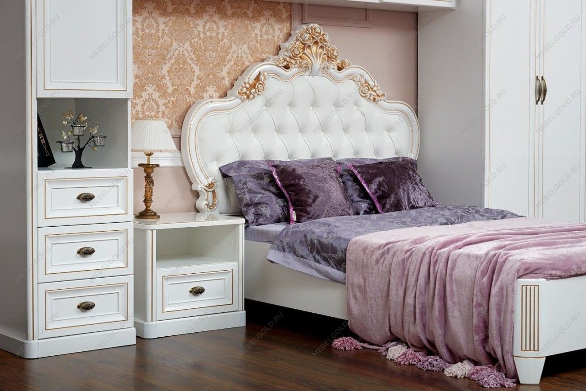 Детская кровать Натали 120х200 см белый глянец | изображение 4