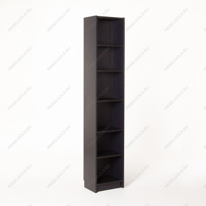 МАЛЬМ / VARMA Стеллаж ИКЕА / IKEA 40, 40x200x28, шпон, черный