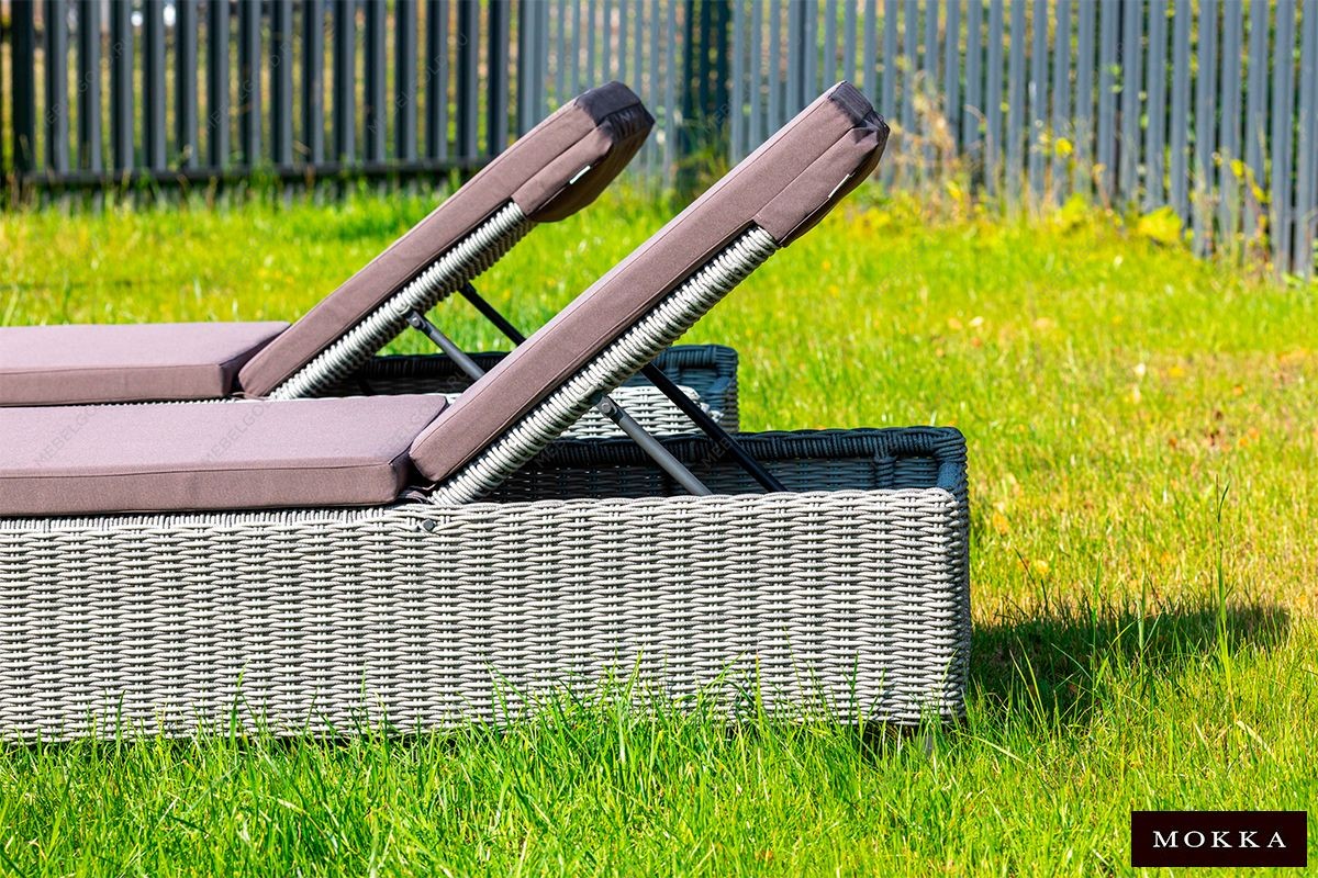 MOKKA BELLA Шезлонг, цвет серый | изображение 2