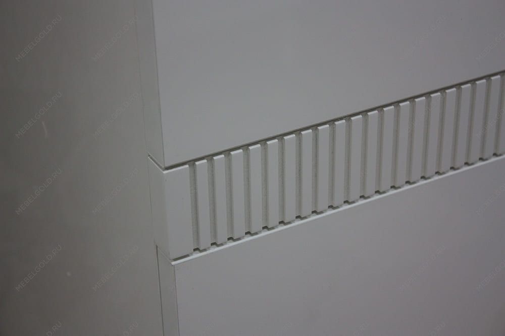 Лобня - Комод узкий c планкой Римини СОЛО (беж золото) РМКМ-2 (s) | изображение 3