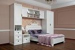 Спальня детская Натали белый глянец | изображение 1