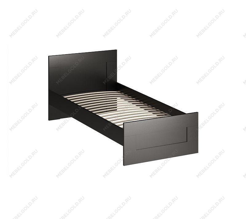 БРИМНЭС / СИРИУС кровать одинарная ИКЕА / IKEA 90х200 Дуб Венге | изображение 3