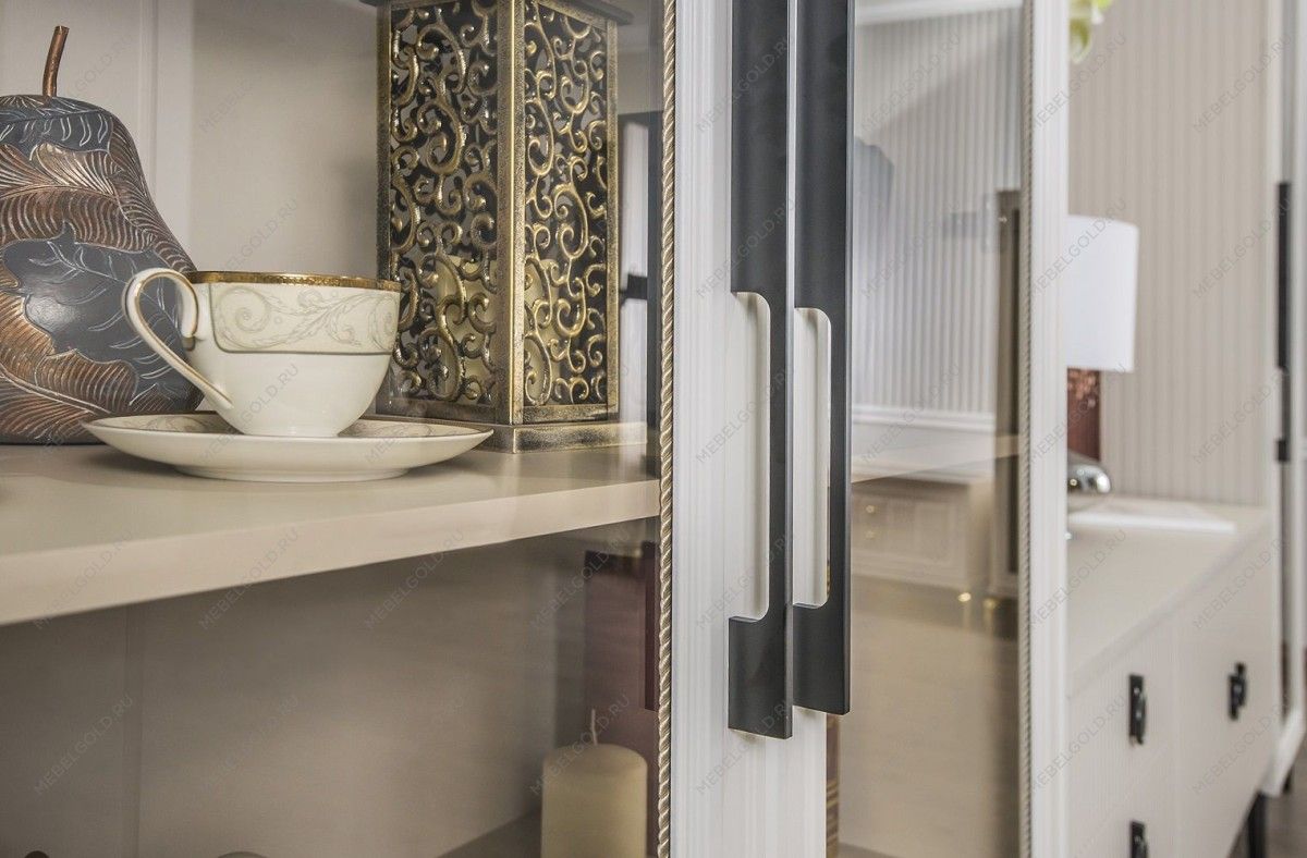 Гостиная Стелла 1+тв+2 светло серый камень | изображение 15