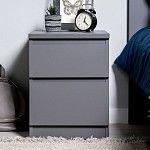 КАСТОР (KULLEN) тумба 2 ящика серая | изображение 4