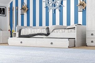 Кровать Индиана JLOZ1S/90 сосна каньон