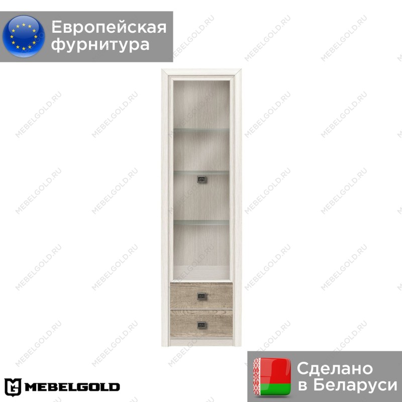 Витрина Коен REG1W2S ясень снежный | изображение 1