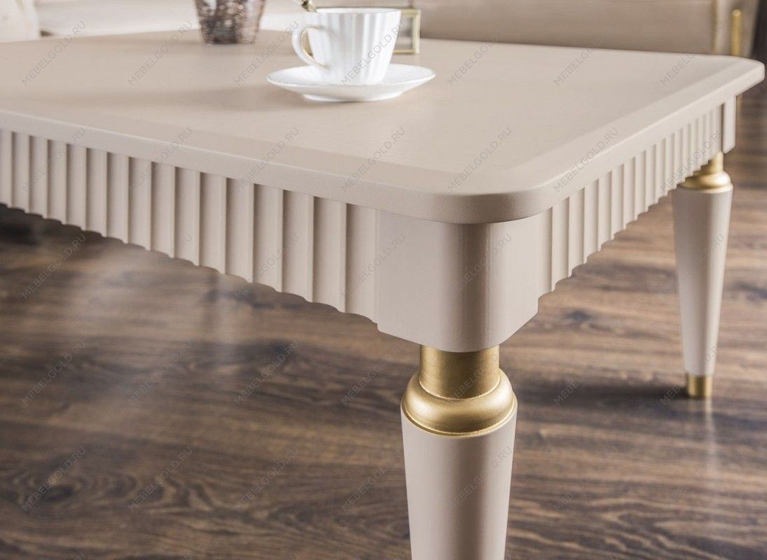 Столик прямоугольный Лара бежевый | изображение 6