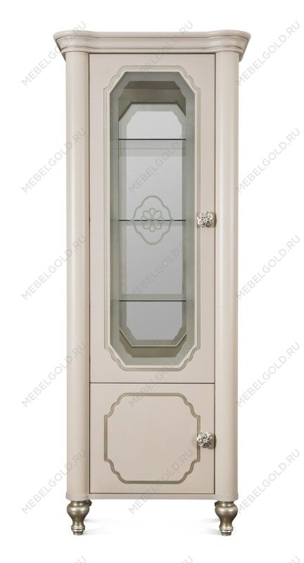 Витрина Лали 1-ств бежевый | изображение 1
