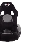 Кресло DRIVER (22), флок/ткань, черный/серый, 35/TW-12 | изображение 5