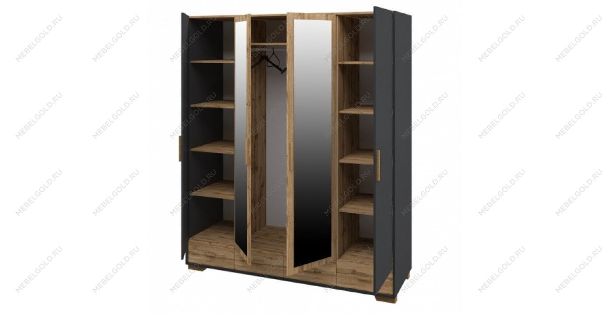 Спальня Сканди Графит 1 | изображение 4