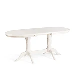 Стол COPPOLA, бук, мдф, 140+40x80x77см, Ivory white | изображение 8